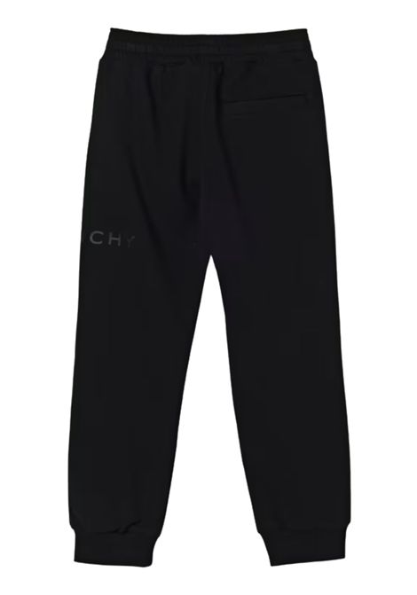 Pantalone bambino nero in cotone GIVENCHY | H30922/MANERO