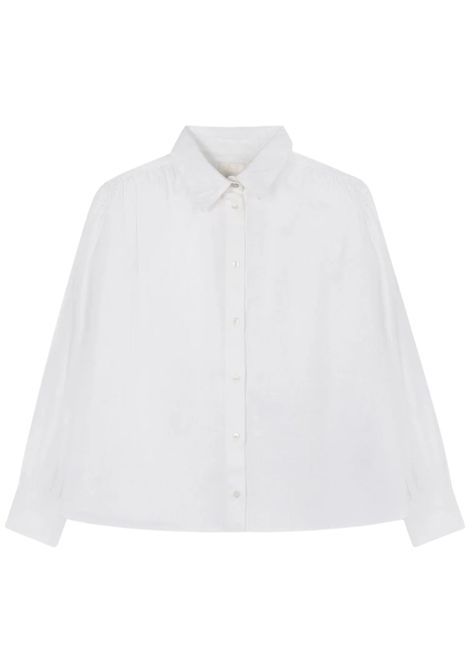 Camicia bambina bianca in cotone GIVENCHY | H30973/MABIANCO