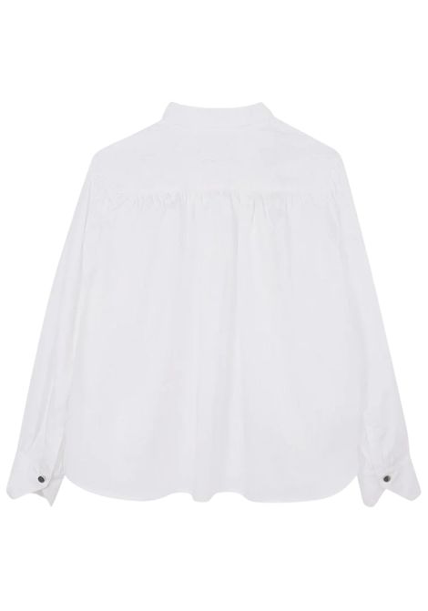 Camicia bambina bianca in cotone GIVENCHY | H30973/MABIANCO