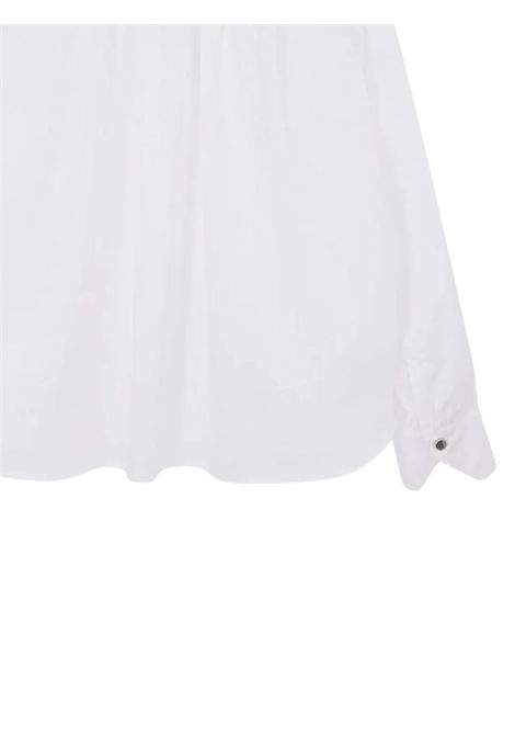 Camicia bambina bianca in cotone GIVENCHY | H30973/MABIANCO