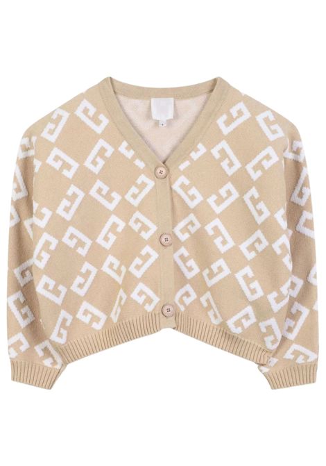 Cardigan bambina in lana e cotone GIVENCHY | H30996/MABEIGE