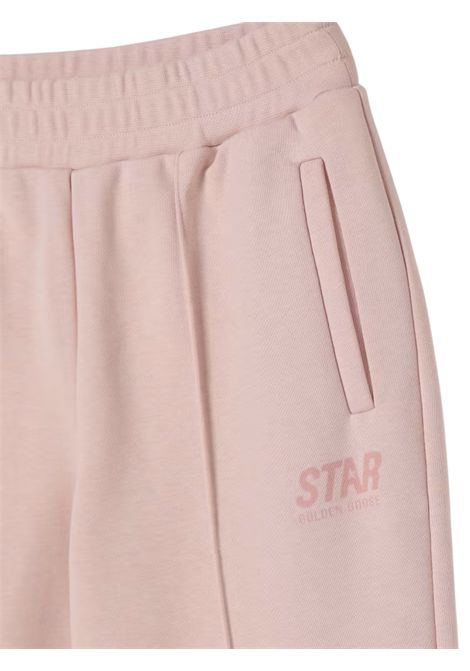 Pantalone bambina rosa in cotone Golden Goose | GKP01280/MAROSA