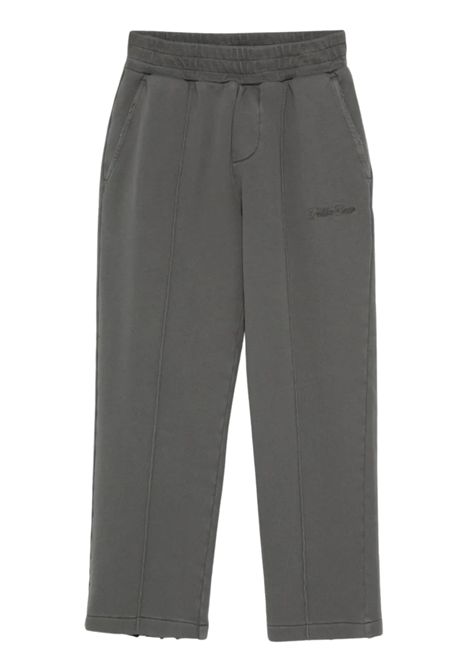 Pantalone bambino grigio in cotone Golden Goose | GKP02450/MAGRIGIO