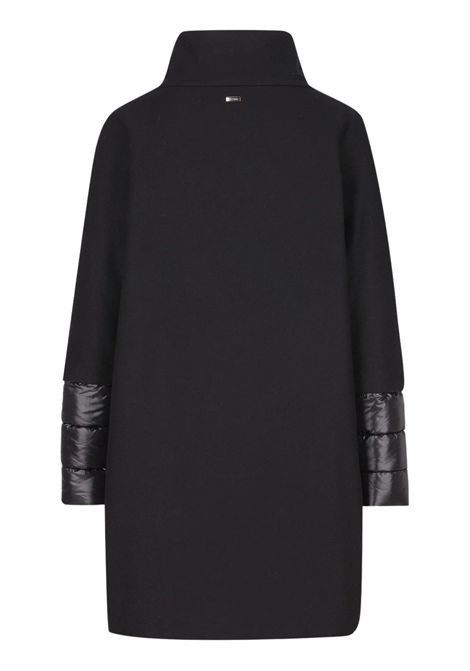 Cappotto bambina blu in lana vergine HERNO | CA000014G/DEBBLU