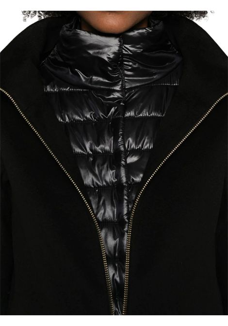 Cappotto bambina blu in lana vergine HERNO | CA000014G/DEBBLU