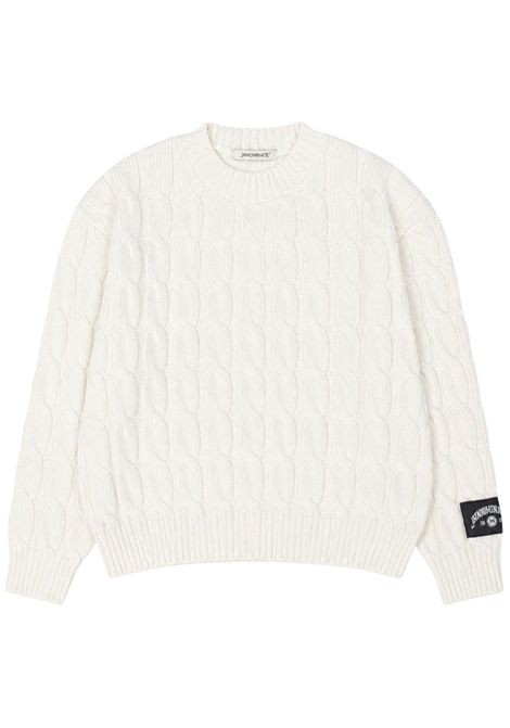 Unisex cotton blend sweater HINNOMINATE | 3641W00187/DEBEIGE