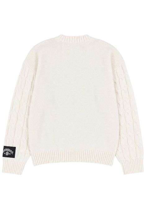 Unisex cotton blend sweater HINNOMINATE | 3641W00187/DEBEIGE