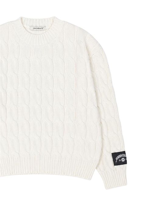 Unisex cotton blend sweater HINNOMINATE | 3641W00187/DEBEIGE