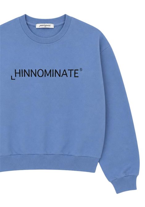 Girls' sky blue cotton sweatshirt HINNOMINATE | F00100/DECIELO