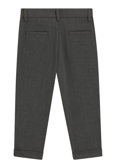 Pantalone bambino grigio in viscosa Hugo Boss | J52302/MAGRIGIO