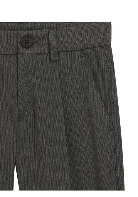 Pantalone bambino grigio in viscosa Hugo Boss | J52302/MAGRIGIO