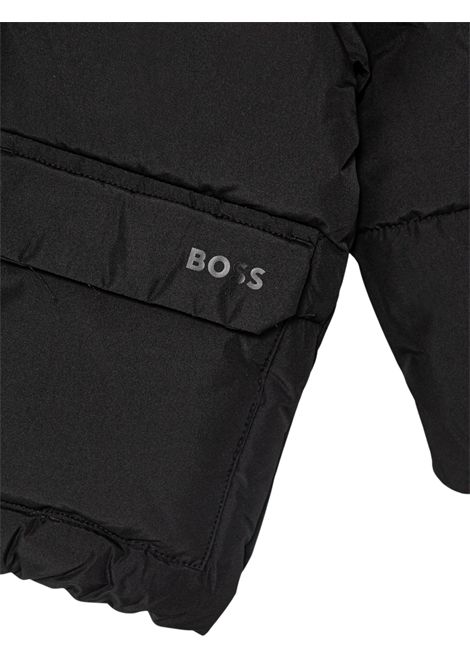 Giubbino neonato nero imbottito Hugo Boss | J52476/MANERO