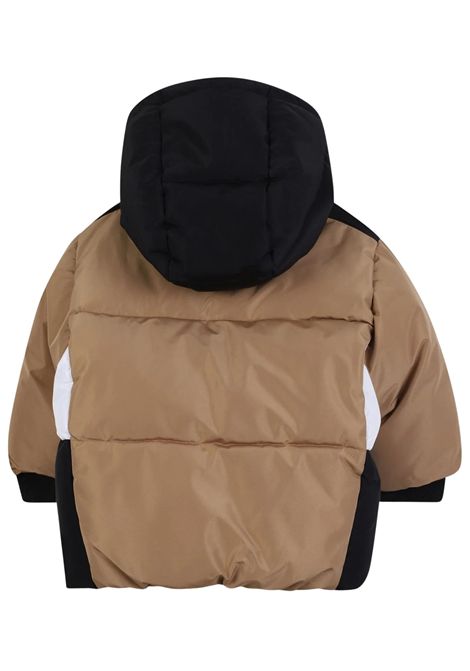 Giubbino bambino beige imbottito Hugo Boss | J52477/MABEIGE