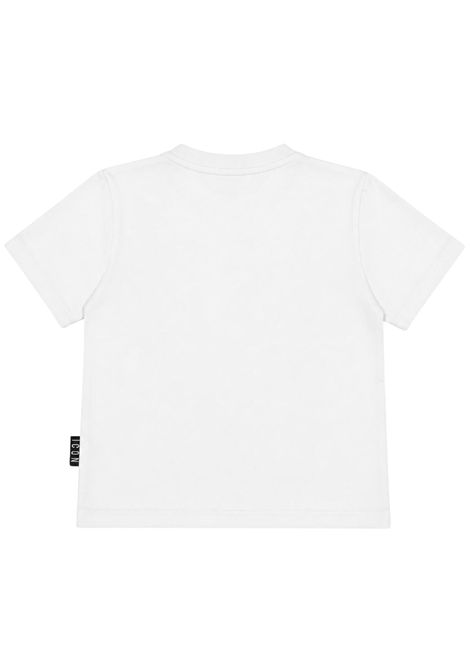 T-shirt bambina bianca in cotone ICON | 00148/DEBIANCO