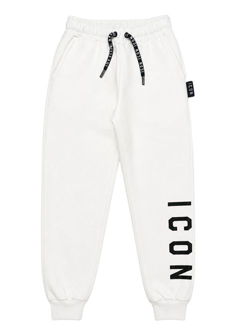 Unisex white cotton trousers ICON | 456546/DEBIANCO