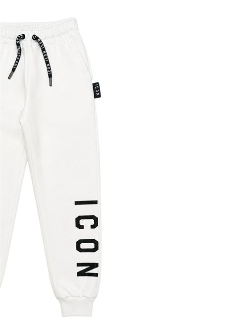 Unisex white cotton trousers ICON | 456546/DEBIANCO
