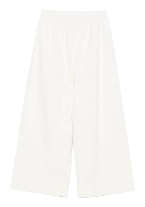 Pantalone neonata panna in cotone IL GUFO | GPL0004V6012/ANPANNA