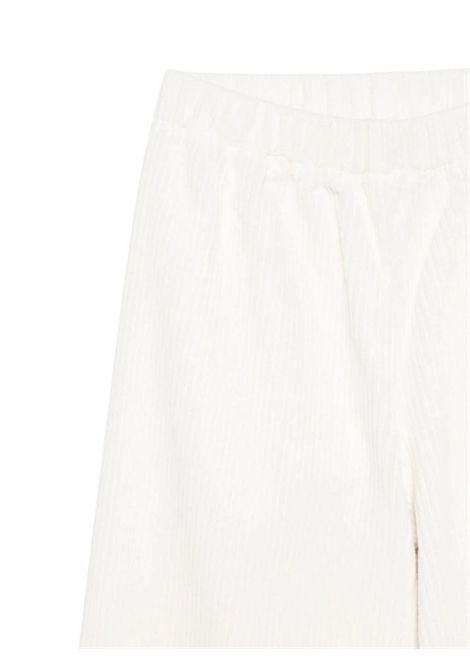 Pantalone neonata panna in cotone IL GUFO | GPL0004V6012/ANPANNA