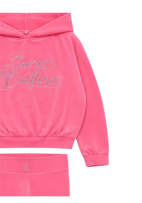 Completo bambina rosa in velluto JUICY COUTURE | 25WJCJBX/SUROSA