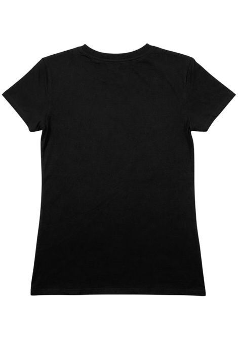 T-shirt bambina nera in cotone JUICY COUTURE | NOSJCJBX6409/SUNERO