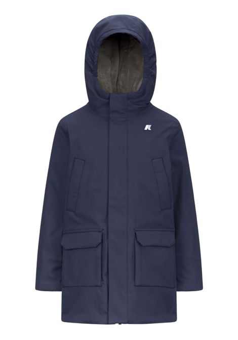 Giubbino bambino blu K-way | K1128HW/ANBLU