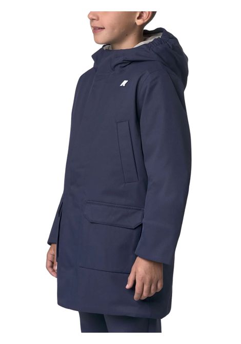 Giubbino bambino blu K-way | K1128HW/ANBLU