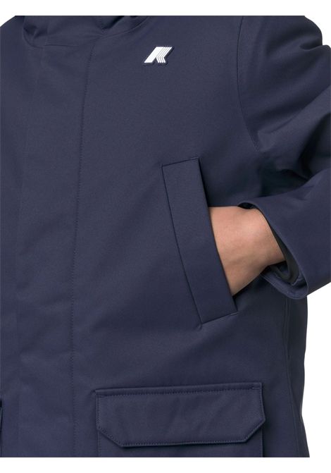 Giubbino bambino blu K-way | K1128HW/ANBLU