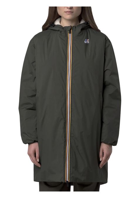Giubbino unisex verde K-way | K21516W/DEBVERDE