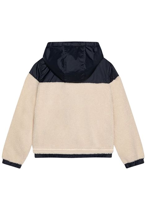 Giubbino bambino panna/blu K-way | K3124LW/SUPANNA