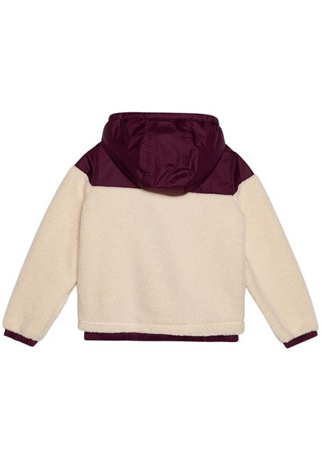 Giubbino bambino panna/viola K-way | K3124LWW/SUPANNA/VIOLA