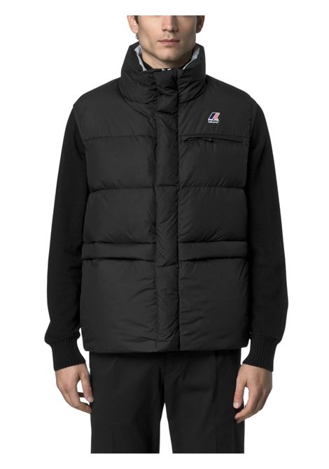 Smanicato bambino nero imbottito K-way | K3135MW/DEBNERO