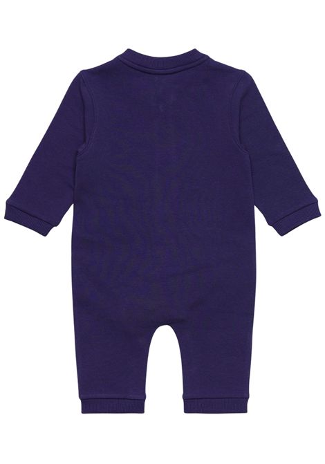 Tutina neonato blu in cotone K-way | K31361/SUBLU