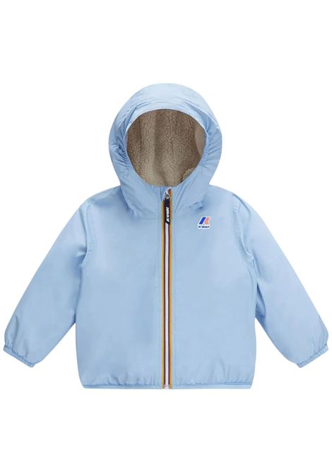 Giubbino bambino azzurro K-way | K5115FW/SUAZZURRO