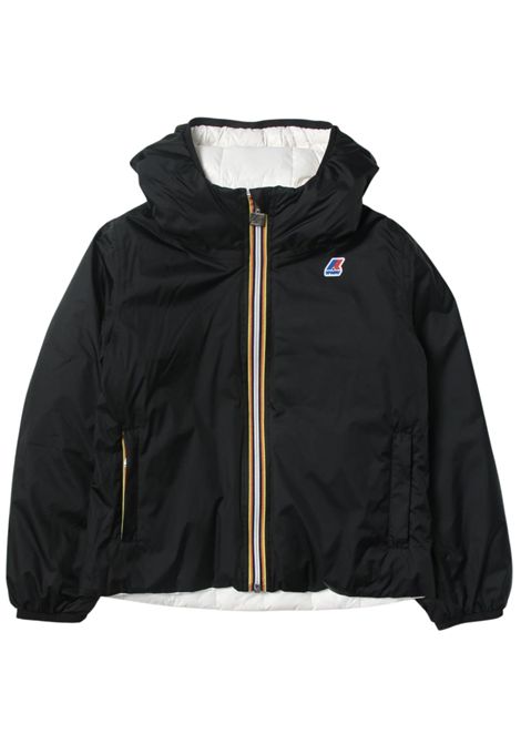 Giubbino bambina reversibile K-way | K5115UW/SUNERO