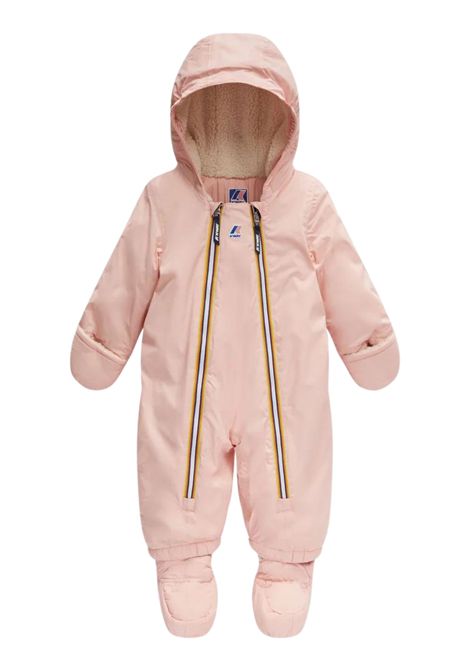 Tuta Eskimo neonata rosa K-way | K51218W/SUROSA