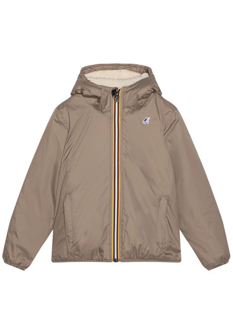 Giubbino bambino beige K-way | K6115FW/SUBEIGE