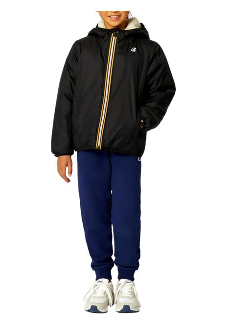 Giubbino bambino nero K-way | K6115FW/SUNERO