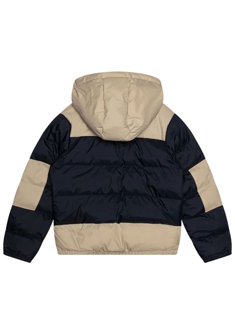 Giubbino bambino blu imbottito K-way | K6117YW/SUBLU