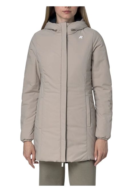 Reversible girls' jacket K-way | K6128UW/DEBBLU