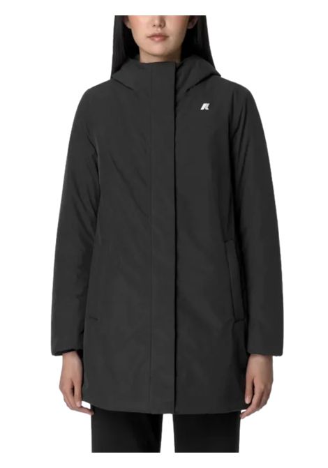 Giubbino bambina nero K-way | K71326W/DEBNERO