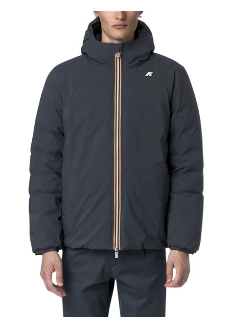 Reversible padded jacket for children K-way | K8127WW/DEBBLU