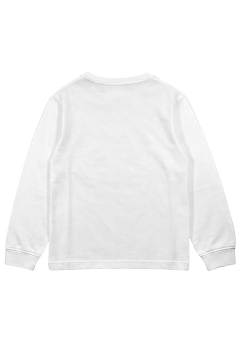 T-shirt bambino bianca in cotone LA COSTE | 847112/MABIANCO