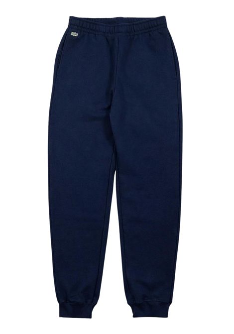 Pantalone bambino blu in cotone LA COSTE | XJ9728/MABLU
