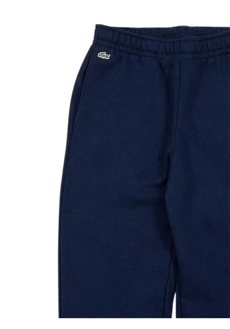 Pantalone bambino blu in cotone LA COSTE | XJ9728/MABLU