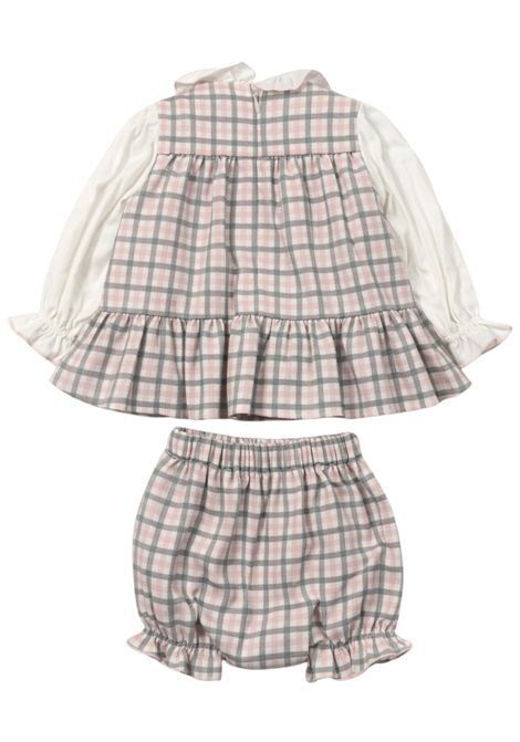 Completo neonata rosa in viscosa LA STUPENDERIA | TBAB08/SUROSA