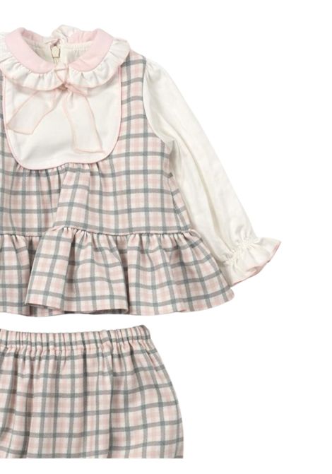 Completo neonata rosa in viscosa LA STUPENDERIA | TBAB08/SUROSA