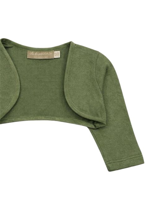 Carigan neonata verde in viscosa LA STUPENDERIA | TBPL02M51/SUVERDE