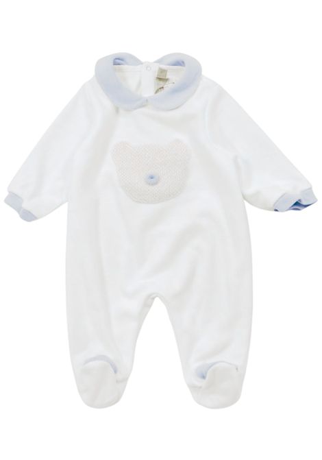 Tutina neonato panna in cotone LA STUPENDERIA | TBTT01L24/SUPANNA