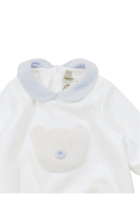 Tutina neonato panna in cotone LA STUPENDERIA | TBTT01L24/SUPANNA