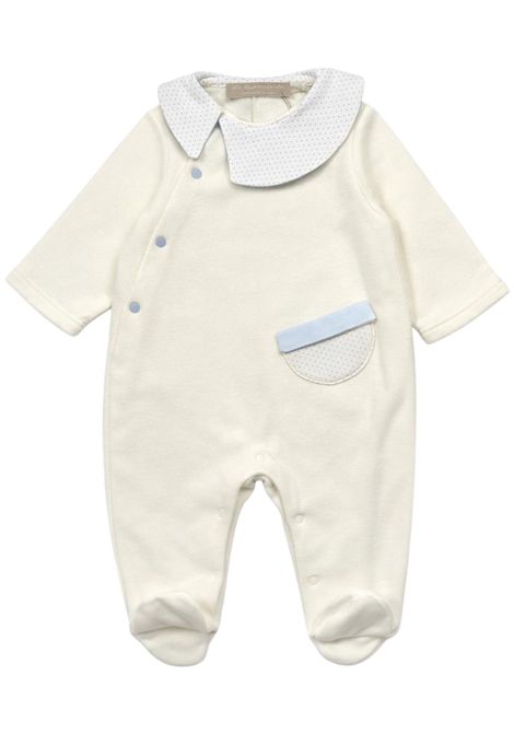 Tutina neonato panna in cotone LA STUPENDERIA | TBTT05/SUPANNA